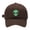 Brwon, variant on Baseball Cap Embroidered for Alien Cotton Embroidery Baseball Hats