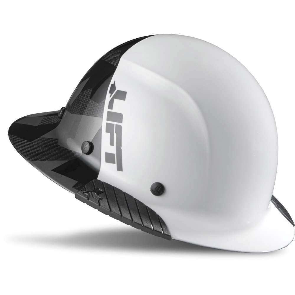 Lift Safety Unisex Dax Carbon Ansi-C, Type 1 Full Brim Hard Hat - HDF50C-20CK One Size