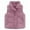 Pink, variant on Fgnfyis Girls Quilted Vest Winter Warm Padded Sleeveless Jacket Outerwear for Toddlers and Kids Cozy Soft Windproof Cold Weather Fashion Purple 10-11 Years