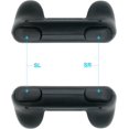 thumbnail image 4 of noir (2 paquetes)-soporte De Poignes compatible con interruptor Joy Con Pour y modelo Oled, empuñaduras Confort Contrleur, 4 of 5