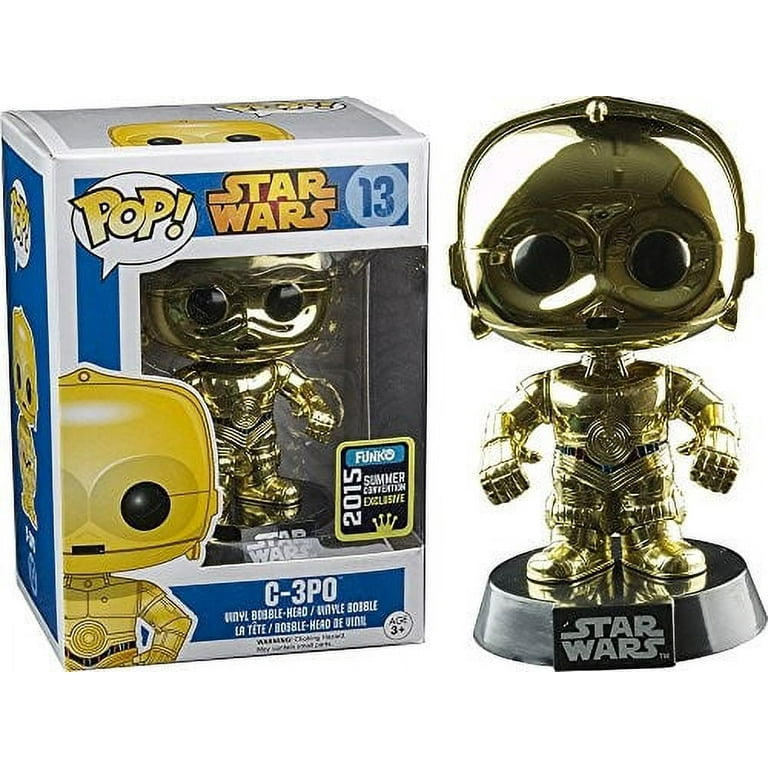 Gold chrome star wars sales funko