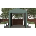 thumbnail image 2 of Sheltertube Wind And Snow-Load Rated Garage, 14X32X16 Green, 2 of 12