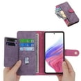 thumbnail image 5 of Compatible for Samsung Galaxy A32 4G 6.4 Inch, PU Leather Flip Case with Stand Magnetic Clasp Card Slots Purse Cover, TPU Protective Shockproof Wrist Strap Case for Samsung Galaxy A32 4G,Rose, 5 of 15