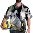 thumbnail image 4 of Tmall Men's Casual Poplin Button Down Short Sleeve Shirts for Summer Beach - Unisex, 4 of 6