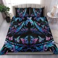 thumbnail image 1 of Polynesia Ribbon Butterflies Doona Cover Silver Fern Breast Cancer With Papua, 1 of 5