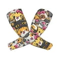 thumbnail image 2 of Gaeub Cute Cat Cartoon Cooling Sleeves for Women, Arm Sleeves, UV Sun Protection Sleeve to Cover with Silicone Anti-Slip, 2 of 8