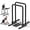 Black2, variant on Wesfital Dip Bar, Adjustable Dip Stand Station Home Gym Heavy Duty Parallettes Exercise Bars Workout Equipment for Calisthenics, Strength Training