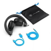 JLab Studio ANC On-Ear Wireless Headphones, Black, 34+ Hour Bluetooth Playtime, Cloud Foam Cushions