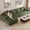 Green, variant on CKEASEAN 135" Oversized Boneless Couch with Left L-Shape Chaise, Modern Modular Sectional Sofa with Deep Seat, No Assembly Required, Cloud Sectional Couch, Corduroy Fabric