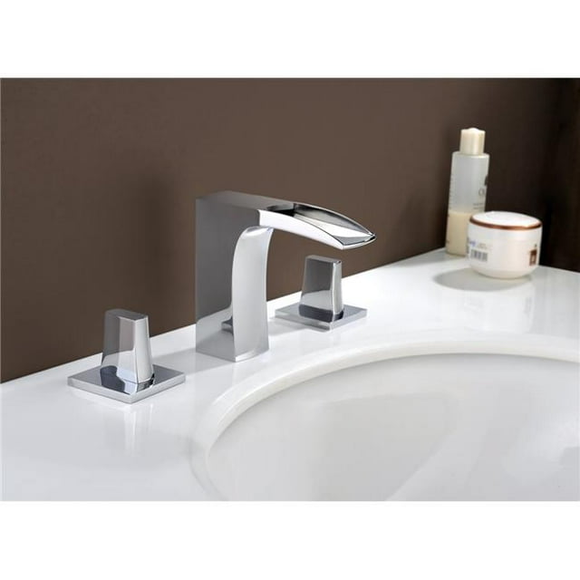 American Imaginations AI-22836 15.25 in. Round Undermount Sink Set, White & Chrome Hardware