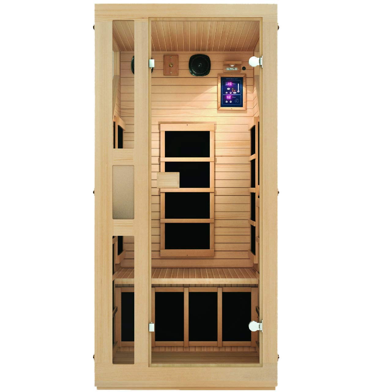 Ensi 1 Person Ultra Low Emf Far Infrared Sauna Walmart Com Walmart Com