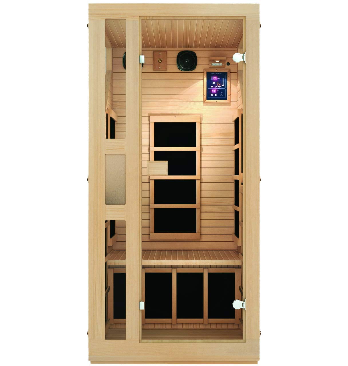 Ensi 1 Person Ultra-Low EMF Far Infrared Sauna - Walmart.com - Walmart.com