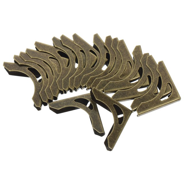 Minkissy 50Ud Esquinas Decorativas De Metal Para Libros Álbumes Y Carpetas Verde Oscuro
