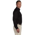 thumbnail image 5 of Mens Easy Blend Long-Sleeve Twill Shirt with Stain-Release, 5 of 5