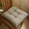 thumbnail image 3 of Chair Cushion under $5! kkbbma Universal Chair Cushion, Thickened Office Seat Pad with Strap, Breathable Fabric Butt Cushion for Home Car, Non-Slip Comfort for Long Sitting, 3 of 3