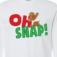 thumbnail image 4 of Inktastic Oh Snap Long Sleeve T-Shirt, 4 of 5