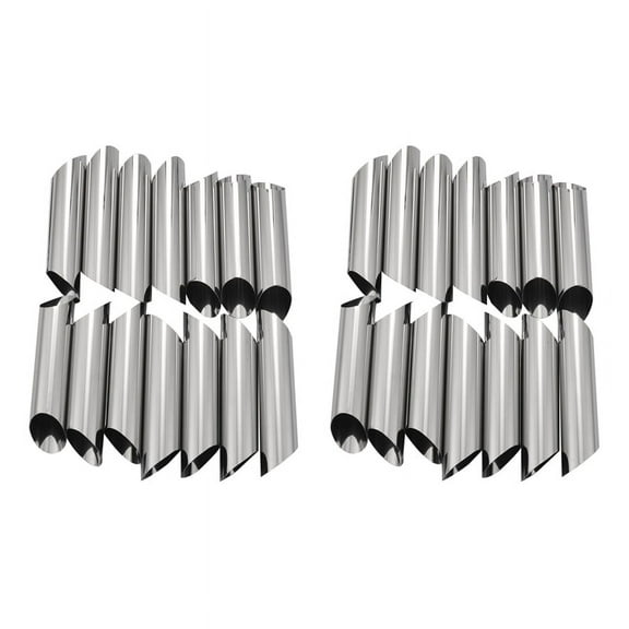 Set of 28 430 Stainless Steel Tubes Cannoli Pastry Forms Molds-5 Inch