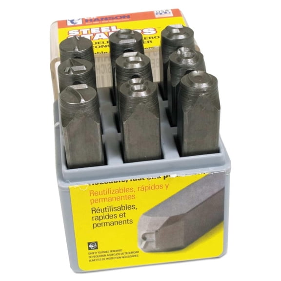 CH Hanson 20621 1/2" Standard Number Set CA2