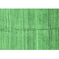 thumbnail image 1 of Ahgly Company Indoor Rectangle Abstract Emerald Green Modern Area Rugs, 2' x 3', 1 of 4