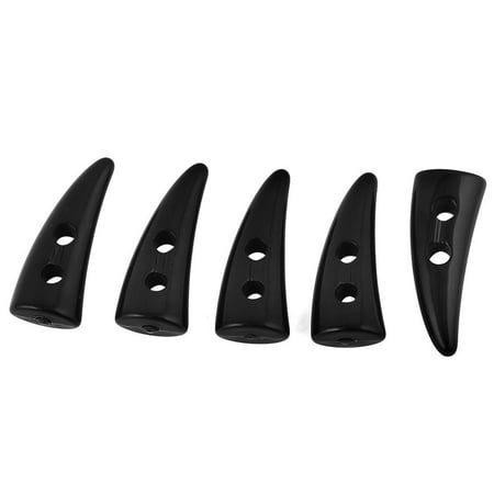 sewing ox 5pcs horn holes buttons shaped sweater plastic clothing