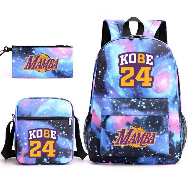 Basketball Player Backpack, Leisure Travel School Bag, Large Capacity Light Fan Backpack-WX