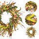 thumbnail image 5 of Corona Verde Artificial, Decoración Para Puerta De Entrada Estilo Cedro, 45 Cm, Plástico Impermeable, Para Uso En Interiores O Exteriores Cubiertos.,Vsgery, 5 of 7