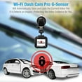 thumbnail image 6 of DashCam PRO - Wi-Fi, 1080p Full HD Car Camera, Wide Angle Camera with G-Sensor and Endless Loop Recording, 6 of 8