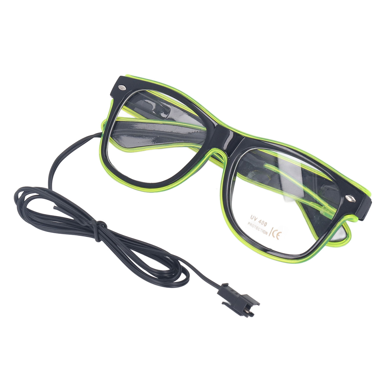 LED Glasses Sound Activated Neon Light Up Lightweight Light Up Glasses Party Supplies