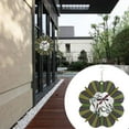 thumbnail image 3 of Giradores con estaca estable Metal de jardín con pintura reflectante ornamento de césped único molino para decoraciones de Macarena  hilandero de viento colgante, 3 of 7