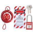 thumbnail image 2 of Cable Lock Kit, Stainless Steel Valve Lock   Insulation  For Security For Energy Isolation, 2 of 8