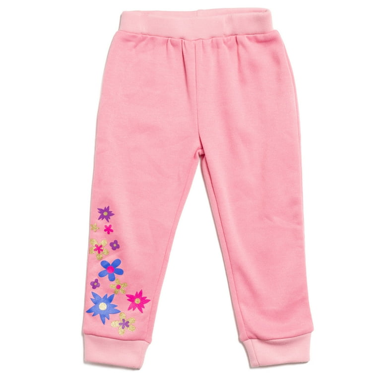 Disney Lilo & Stitch Jogger Sweatpants-Girls 4-16, Light Pink, 7-8