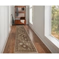 thumbnail image 2 of Linon Home Decor Vintage Area Rug or Runner Collection, Beige and Brown, 2' x 10', 2 of 4