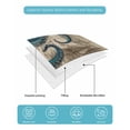 thumbnail image 4 of Quilt King Size Bedding Set, Nautical Blue Octopus Reversible Summer Quilt 3 Pieces, Coastal Ocean Summer Vintage Sea Lightweight Bedspreads Coverlets with 2 Pillow Shams for All Seasons, 4 of 5