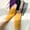 B, variant on Snow Gloves Women's Cute Autumn Winter Solid Color Half Finger Knitted Wool Gloves Winter Gloves Purple One Size