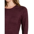 thumbnail image 4 of RBX Active Women's Ultra Soft Long Sleeve Lightweight Yoga Running Tee, 4 of 5