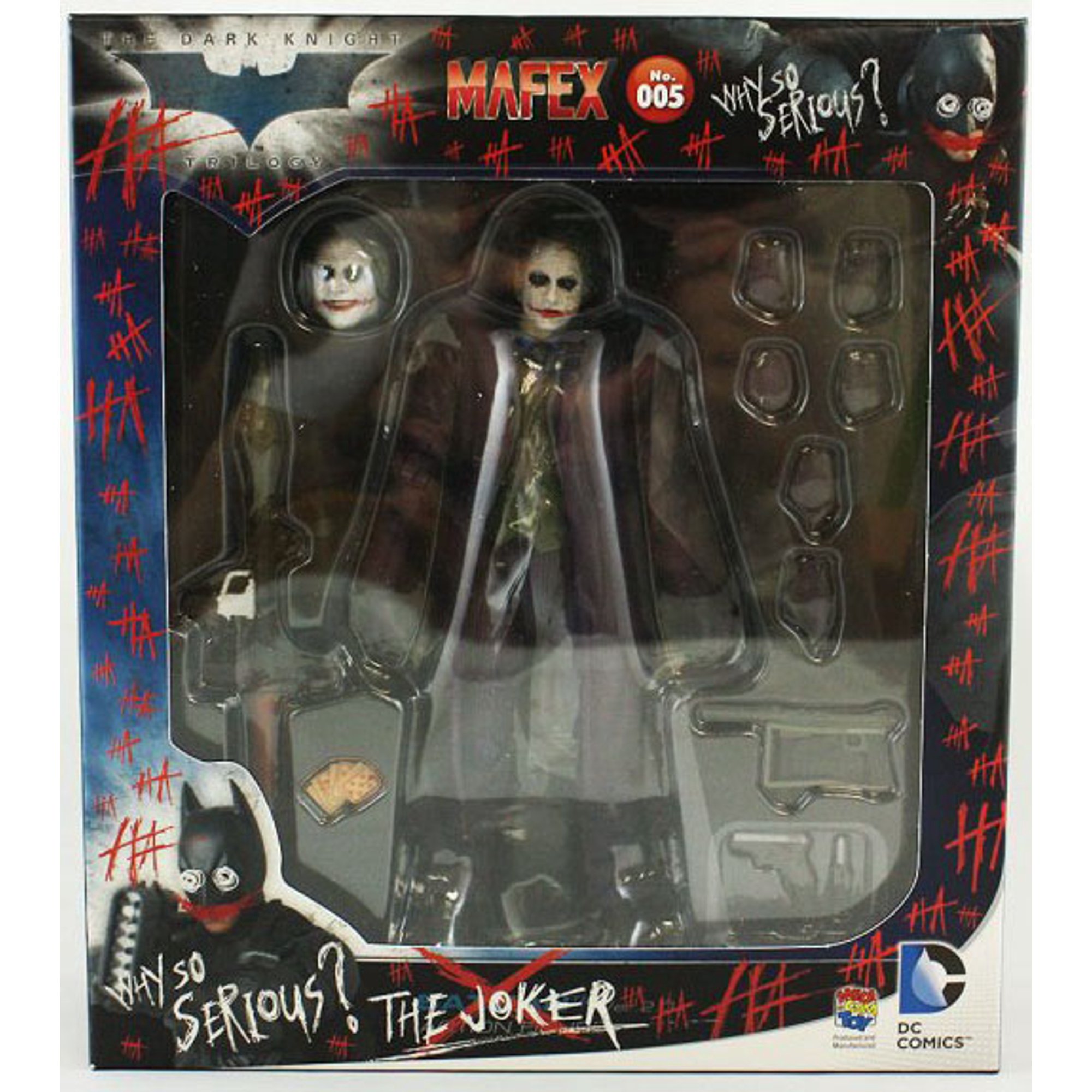 Batman The Dark Knight 6 Inch Action Figure Mafex Series Heath