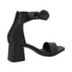 thumbnail image 3 of Sandalia MAMA LOLA Mujer Correa Confort Moda negro 26, 3 of 4