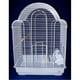 YML 1704WHT Coquille Supérieure Cage à Oiseaux en Blanc – image 1 sur 1
