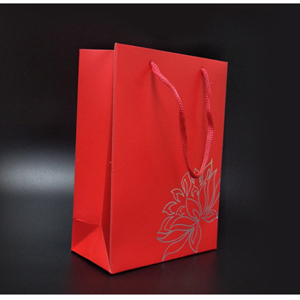 Small Box Simple High-end Tote Bag Kraft Paper Packaging Bag Box Gift ...