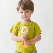 Toys for Kids! Fwttom Baby Rattles 0-6 Months, Soothing Early Educational Baby Toys, Boil-Safe Soft Rubber Toddler Toys Hand Rattles for Babies 0-6 Months