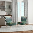 thumbnail image 3 of Designart "Flower Field" Upholstered Floral Farmhouse Accent Chair - Arm Chair, 3 of 5