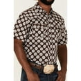 thumbnail image 3 of Cody James Men's Kingsland Medallion Print Short Sleeve Snap Western Shirt - CJSU22W2 XX-, 3 of 4