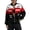 Black, variant on Womens Racing Jacket Color Block Letter Graphic Bomber Jackets Zip Up Lightweight Varsity Coats Plus Size Bomber Jacket, Relaxed Fit Long Sleeve Zip‑Up Outerwear with Pockets for Spring Fall,Pink