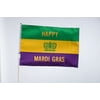 Way To Celebrate Mardi Gras Flag Décor Accessory