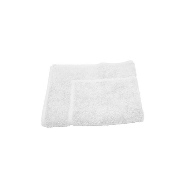 Tapete toalla para baño La Josefina 100% algodón 70 x 50 300 gramos Blanco