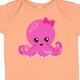 thumbnail image 4 of Inktastic Cute Octopus, Little Octopus, Baby Octopus, Hearts Girls Baby Bodysuit, 4 of 5