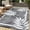 Grey White, variant on Outdoor Rug for Patio Clearance, Waterproof Carpet for Hallway & Poolside - All-Weather Heavy Duty Mat for High Traffic Walkway, Deck, Porch, Commercial Entryway