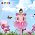 thumbnail image 2 of Disfraz de Mariposa con Tutú - Disfraces de Primavera para Niñas - Trajes de Mariposas con Alas - Vestuario para Festival Escolar - T4 Disfraces TuDi Butterfly con Alas para Niñas de 4 Años, 2 of 4
