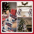 thumbnail image 7 of Salouo Marine Sailing Print Christmas Decorations Stockings 1 Pack 18'' Xmas Stockings Holiday Stocking Personalized Farmhouse Decor for Home Family Party Tree, 7 of 7
