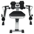 Gymax Exercise Rowing Machine Rower w/Adjustable Double Hydraulic